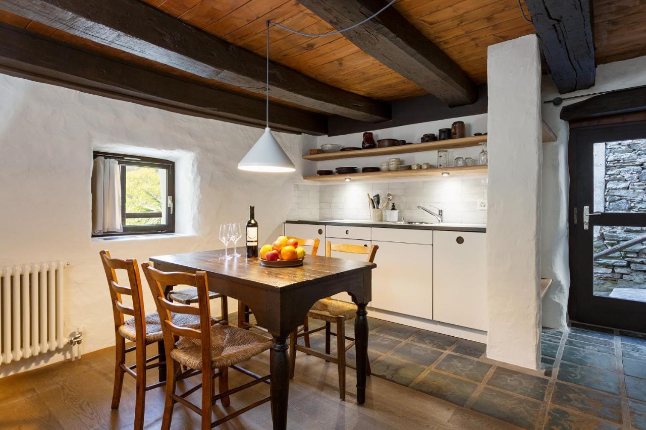 Rustici della Verzasca Ferien Wohnungen Vogorno Exterior foto