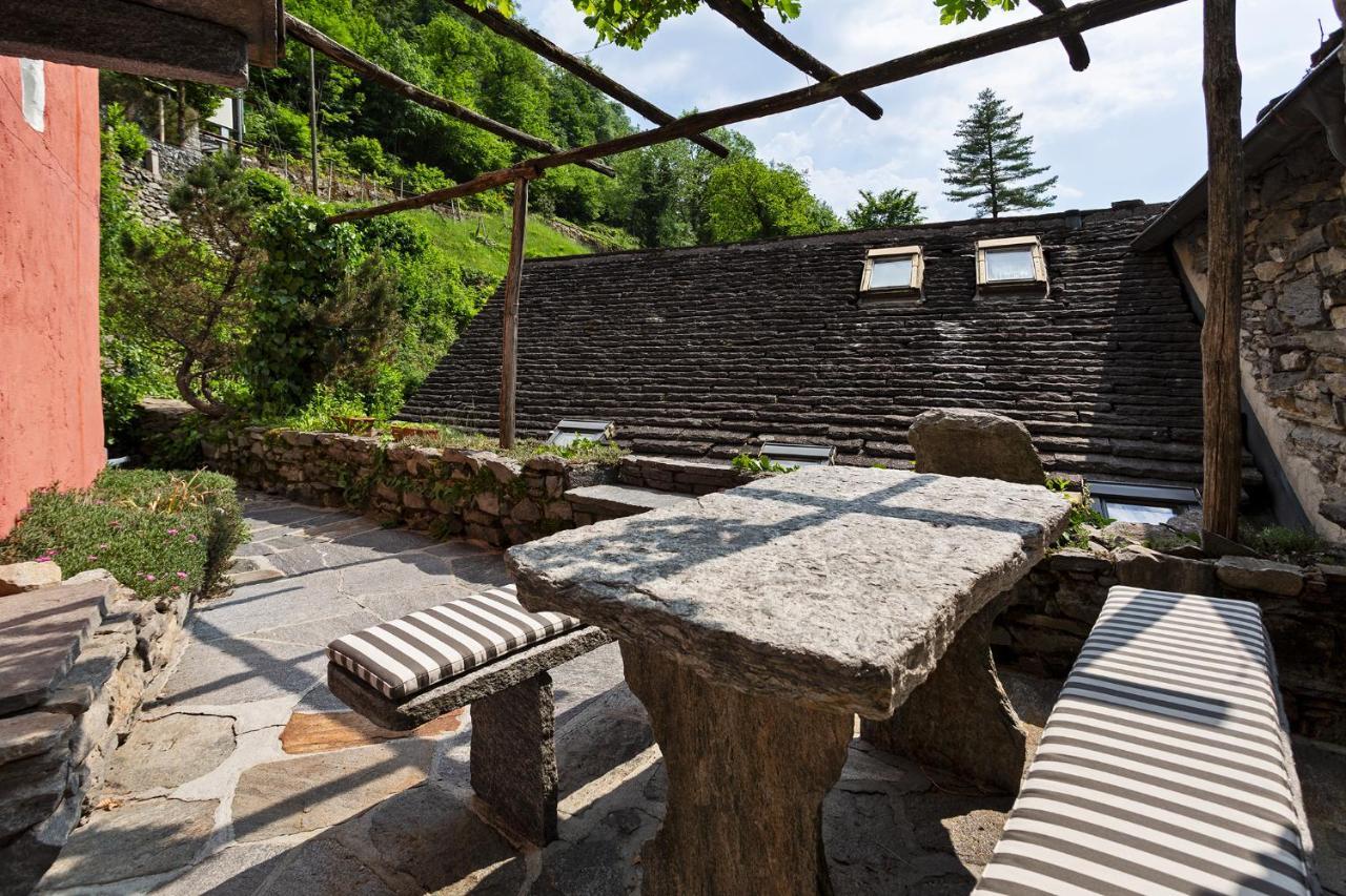 Rustici della Verzasca Ferien Wohnungen Vogorno Exterior foto