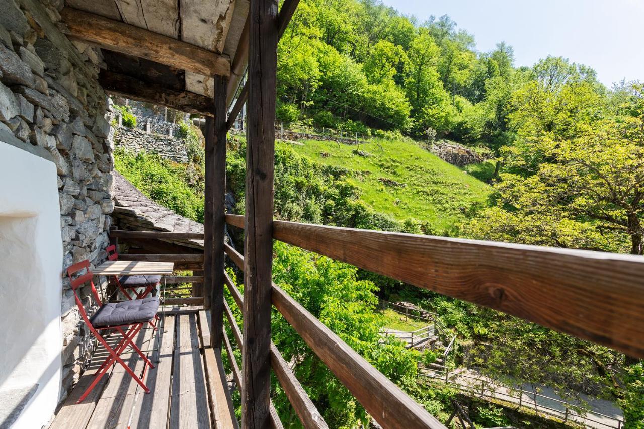 Rustici della Verzasca Ferien Wohnungen Vogorno Exterior foto