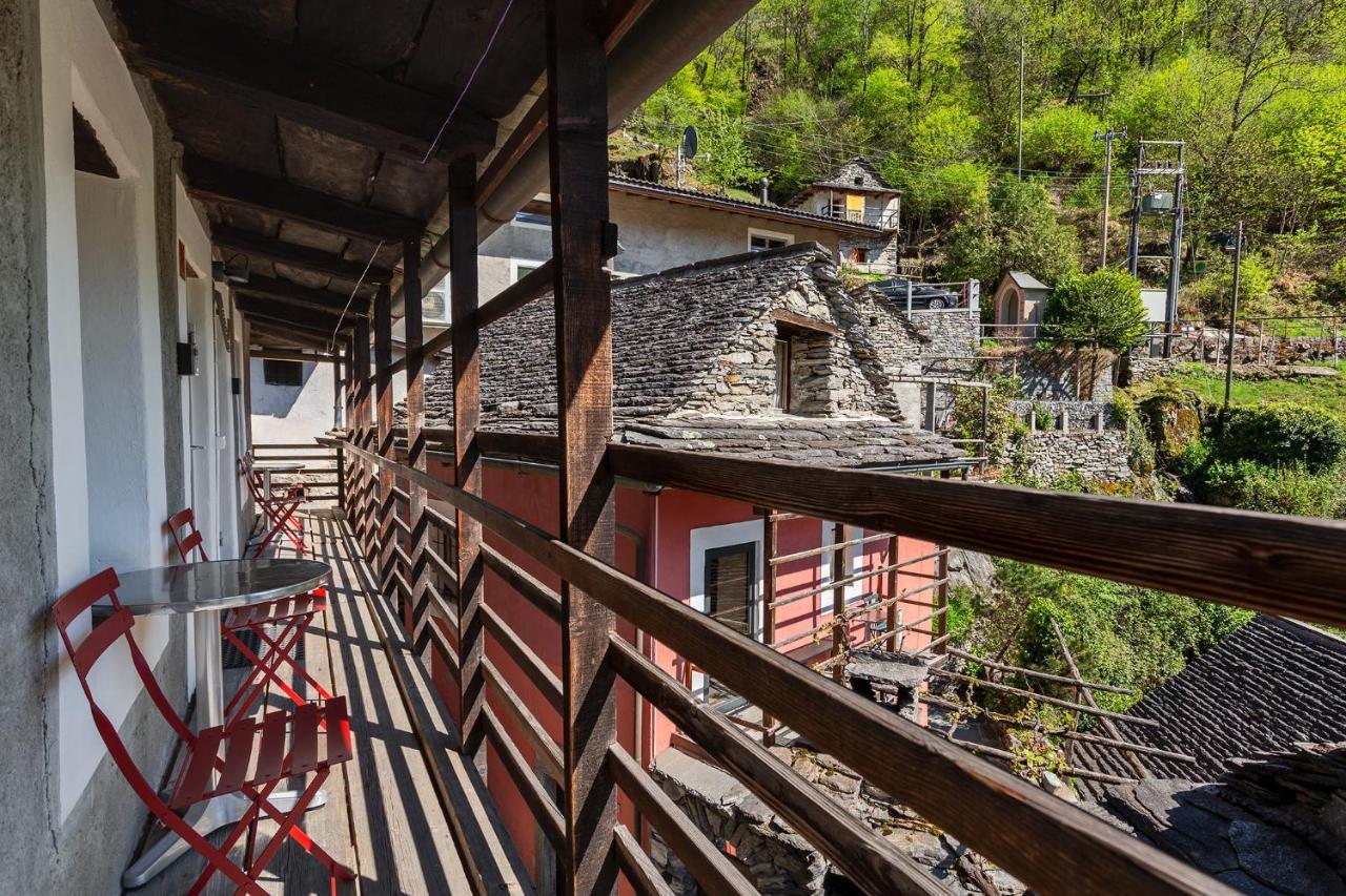 Rustici della Verzasca Ferien Wohnungen Vogorno Exterior foto