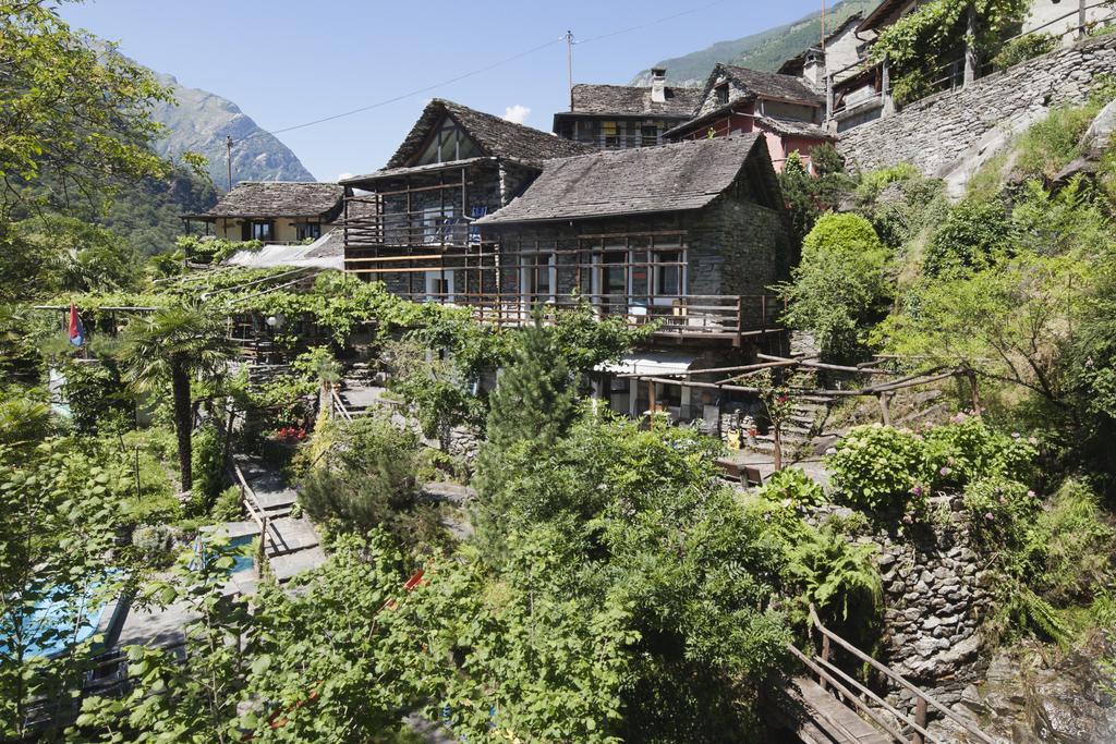 Rustici della Verzasca Ferien Wohnungen Vogorno Exterior foto